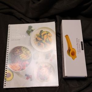 Epicure Good Food. Real Results cookbook NEW book